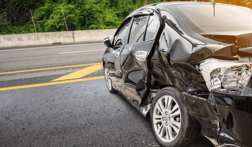 Accidente de tráfico con coche de alquiler